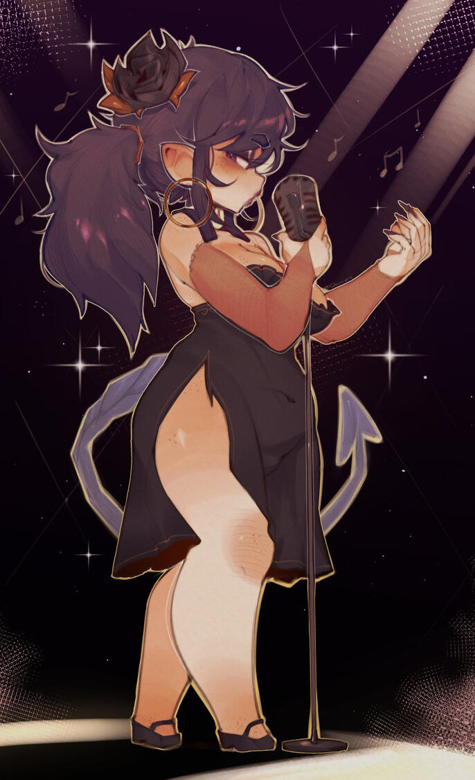 She&#39;s got a melody to share; would you like to hear her voice?