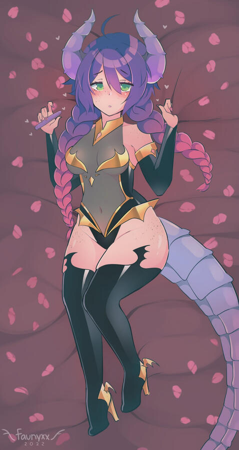 "I've been waiting for you dearest..." But of course, she knows how to be a romantic!